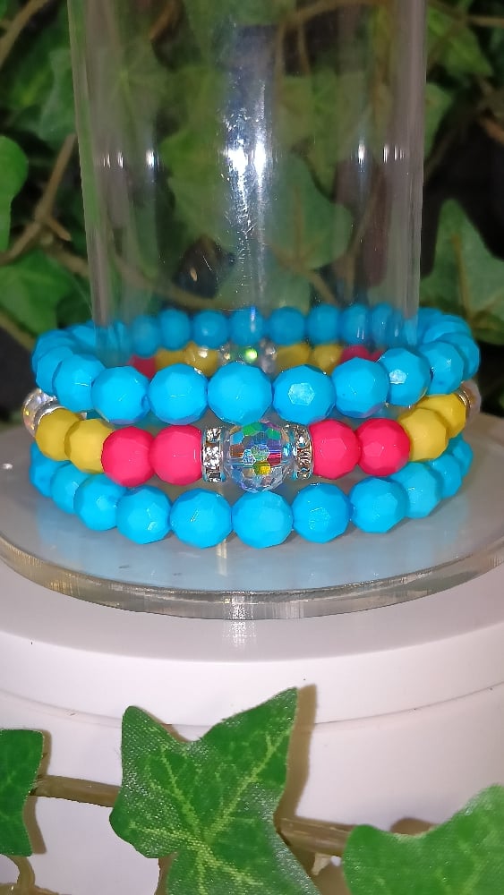 Image of Pansexual Bracelet Set