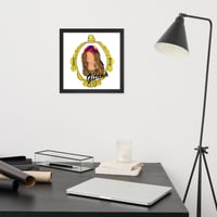 Image 3 of Gitana Face Framed poster