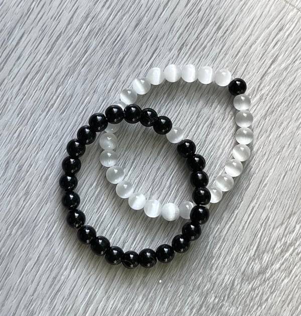 Image of Yin & Yang • Matching Bracelets