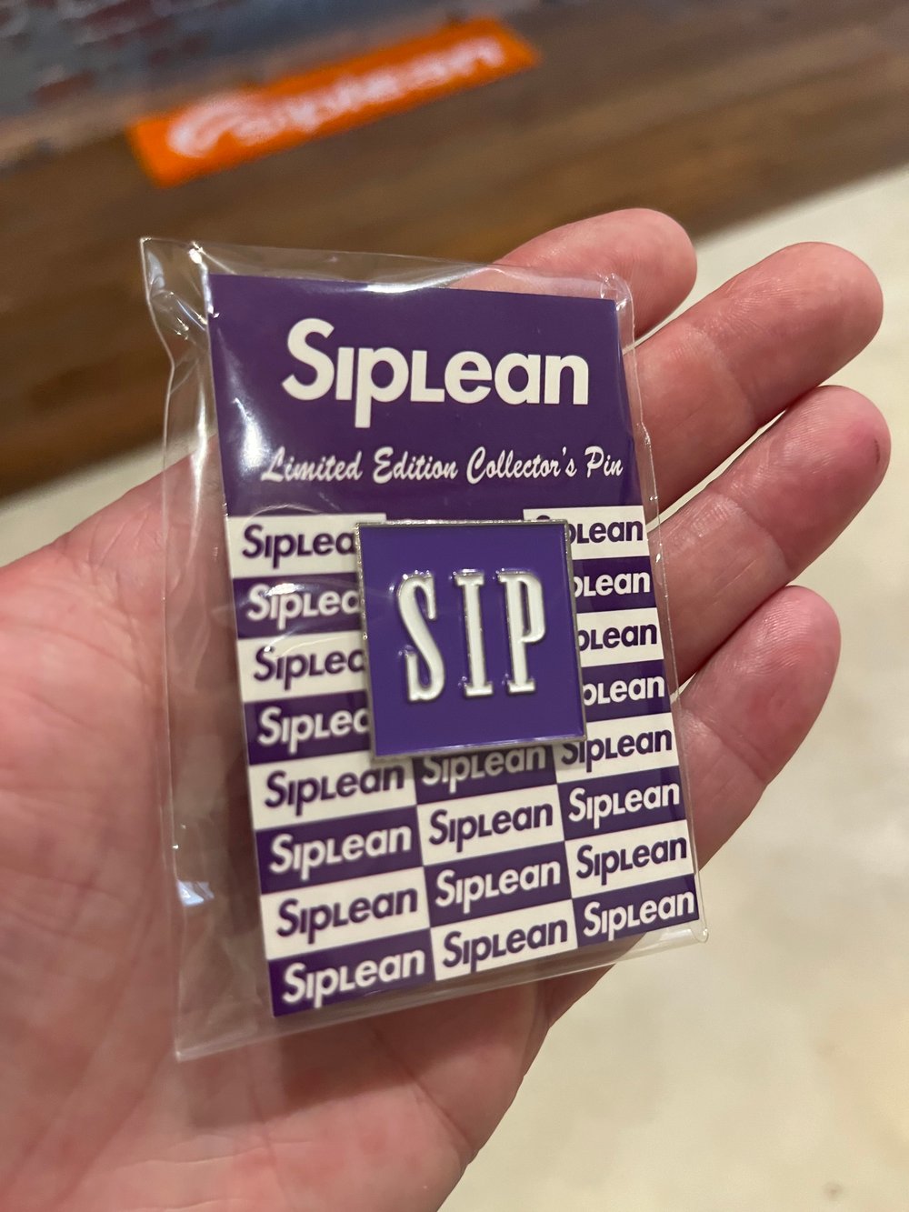 Image of Siplean "SIP" Enamel Pin