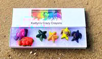 Image 1 of Crazy crayons, Fish and turtles and sea stars