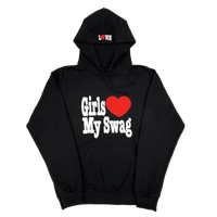 Image 1 of GIRLS ❤️ MY SWAG HOODIE