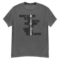 Image 2 of Michigan Cities Tee (5 colors)