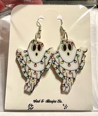 HOLIDAY LIGHT GHOST EARRINGS