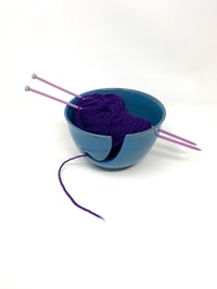 Image 3 of Turquoise Glaze String Bowl 