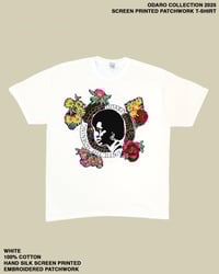 ODARO COLLECTION 2025 SCREEN PRINTED PATCHWORK T-SHIRT #03