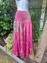 Image 6 of Zara split skirt - pink