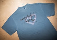 Image 2 of EVERYBODY’S WELCOME SS BLUE SCREEN PRINTED TEE