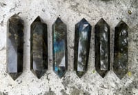 Image 4 of Labradorite Double Terminated Crystal Point Wands