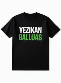 YB White/Green Burbank Bold Print Tee