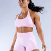 Sculpt Backless Bra- Pink 