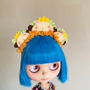 Image of Taco Headband For Neo Blythe Dolls