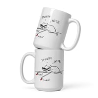 Image 1 of sturdy. nice White glossy mug 