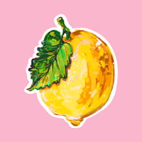 lemon sticker