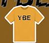 YBE 3D Effect Yellow/Blk T-Shirt