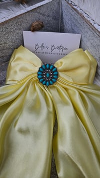 Image 5 of Western Hair Bow Clip 