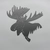 Moose With Trees