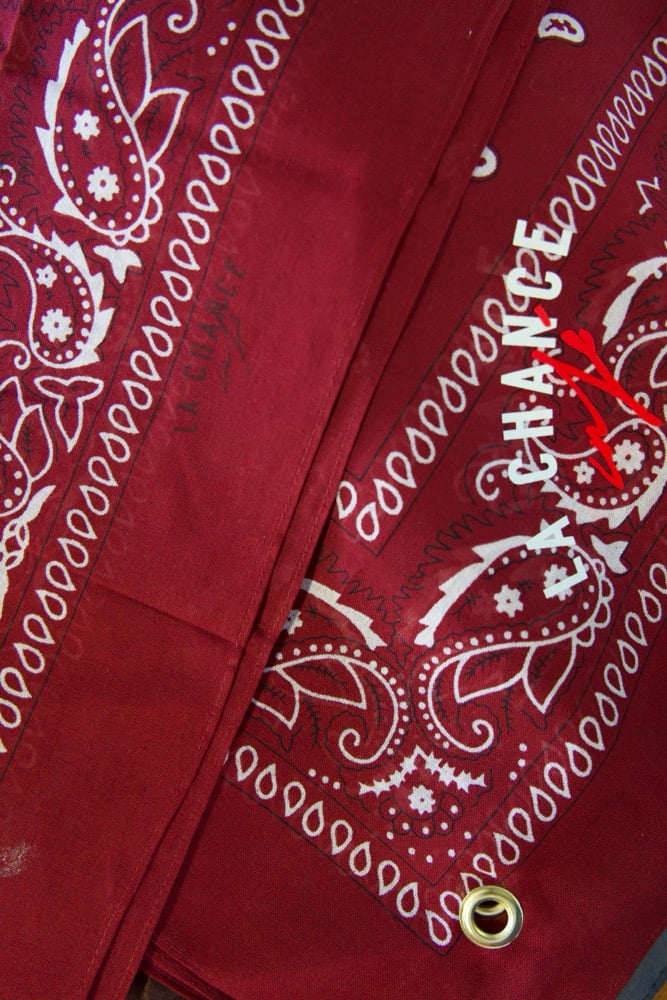 Bandana La Chance Café Color Burgundy Image 2