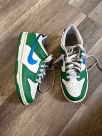 Nike blue green sneakers 