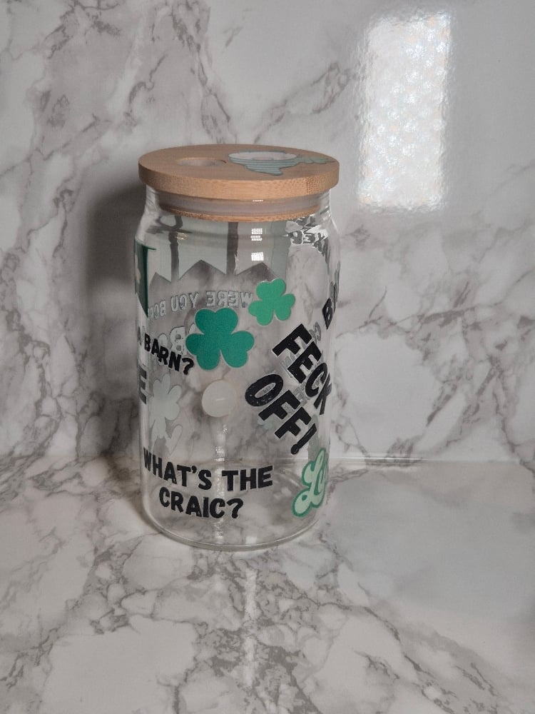 Image of Irish slang tumbler