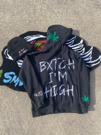 Image 1 of BLACK ZIP-UP