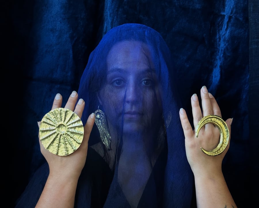 Image of Sun and moon rings