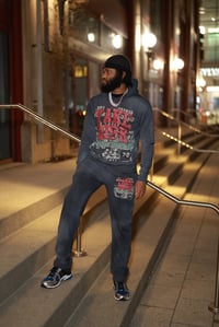 Image 1 of Take Risk Dept sweatsuit (blue) 