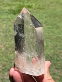 Image 7 of Smoky Citrine Blue Needle Quartz Generator #2542