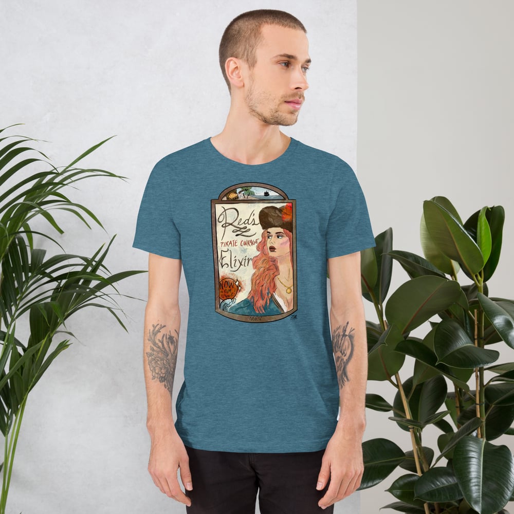 Red’s Pirate Elixir Unisex t-shirt