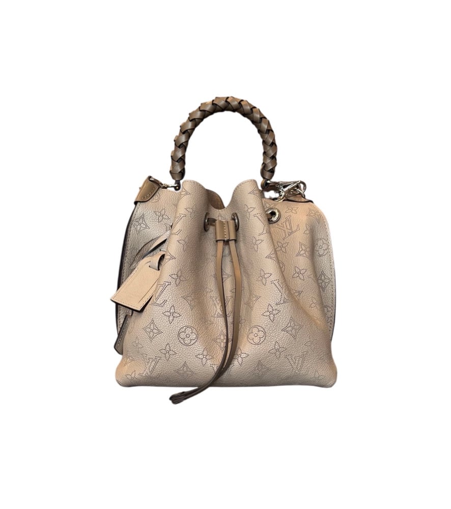 Image of Louis Vuitton Monogram Muria Mahina Bucket Handbag 6-1993