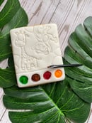 Image 1 of Paint Your Own Safari Animals Biscuit