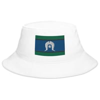 Image 1 of Torres Strait Islander Flag Bucket Hat