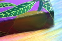 Image 8 of Tropical Mangos on Vines 6x6 Original 🍃