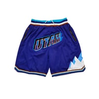 Image 1 of Utah mesh vintage basketball short