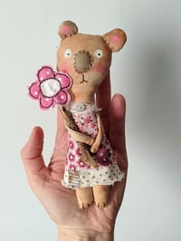 Image 2 of Little bear and flower 