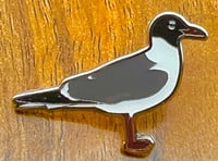 Image 2 of Laughing Gull - No.143 - UK Birding Pins