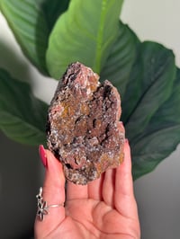 Image 1 of SUGAR DRUZY CHALCEDONY X MANGANESE -MOROCCO- M
