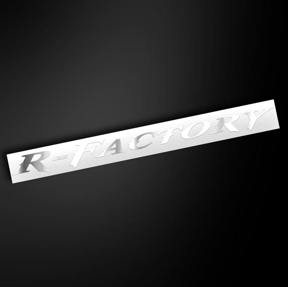 R-FACTORY STICKER