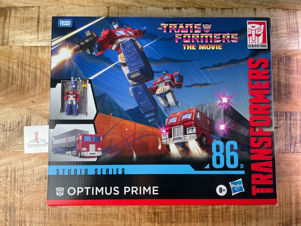 (DISPLAYED) Transformers STUDIO SERIES 86 OPTIMUS PRIME