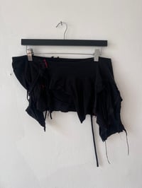 Image 3 of schwarz und rot crusty skirt micro