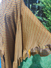 Image 6 of Amara Wrap dress - mustard 10-16 uk