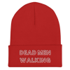 Dead Men Walking Font Logo Cuffed Beanie