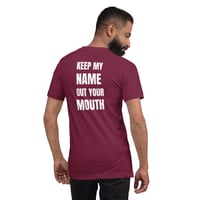 Image 5 of Unisex t-shirt/Funny T shirt/ Back of Shirt