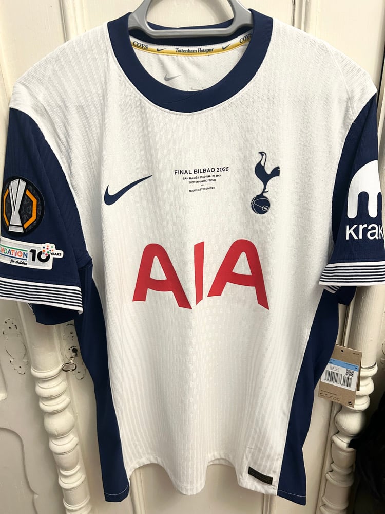 Image of PRE ORDER: Tottenham Hotspur “JOHNSON 22” Vaporknit 2024/25 Home Europa Final Shirt,   M