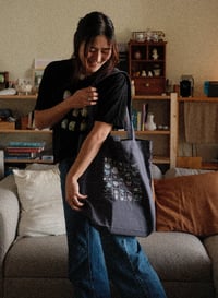 Image 2 of cutie mosaic tote bag