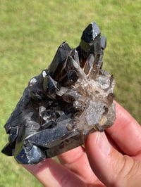 Image 4 of Smoky Quartz Crystal Points Cluster #2002