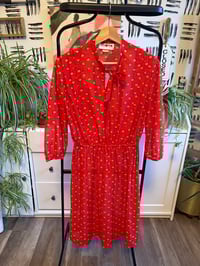 Image 1 of  Vintage poly stretch dress