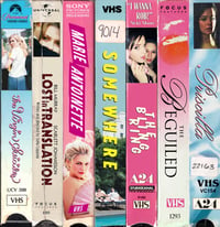 Sofia Coppola VHS Stack