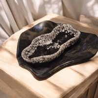 Image 5 of Handcrafted Decorative Plate I Art Home Décor |Marble Chips & Marble Powder | 27 cm