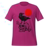 Image 3 of Raven Skull Unisex t-shirt